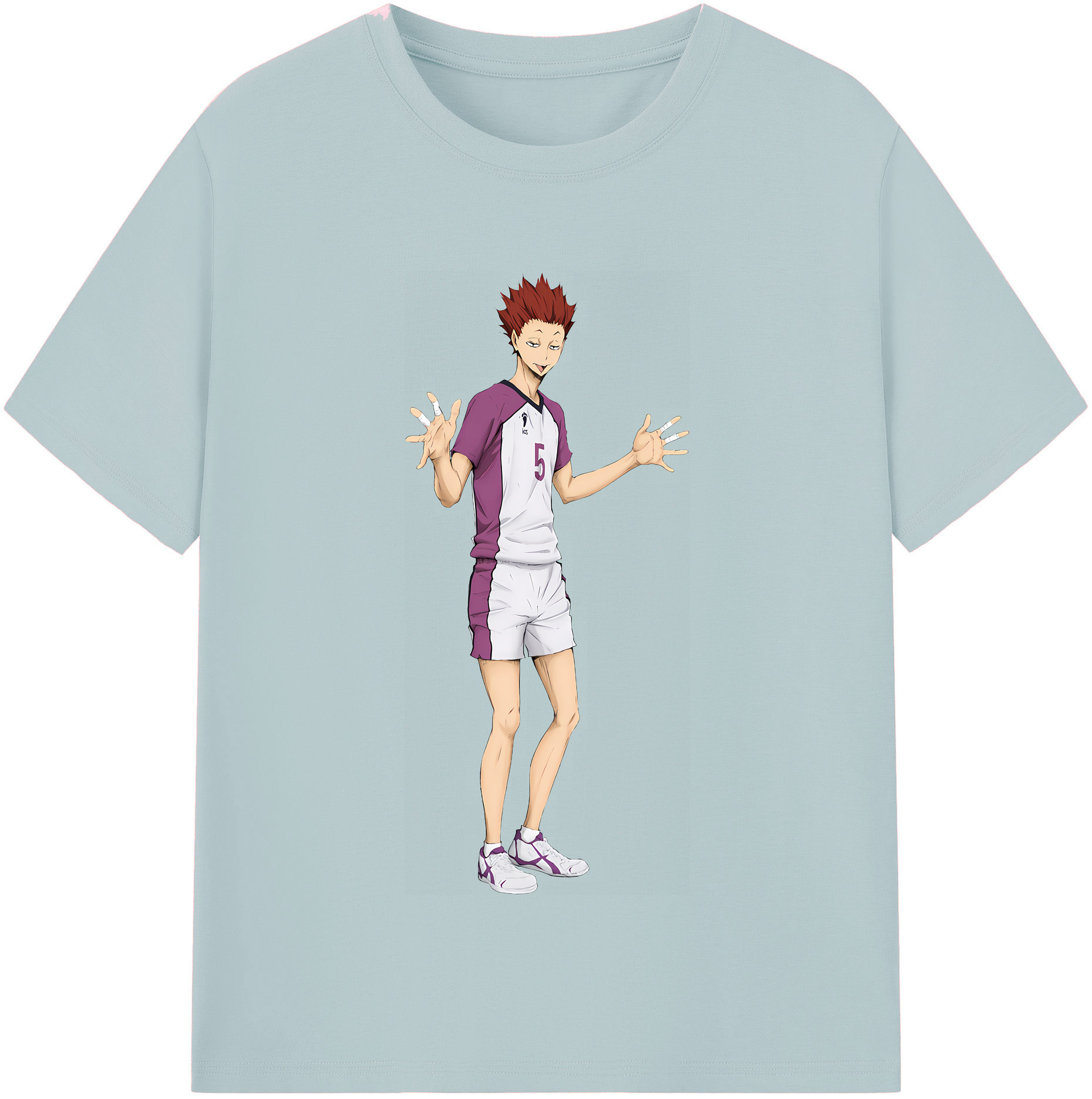 （画像用） ハイキュー!! Haikyu!! 綿100％半袖Tシャツ（フロントプリント）
